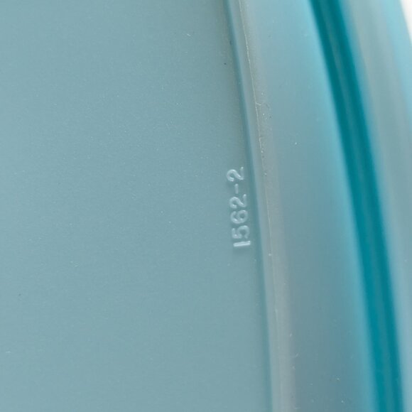 TUPPERWARE Pick A Deli Large Aqua Blue pickle keeper - Picture 10 of 13